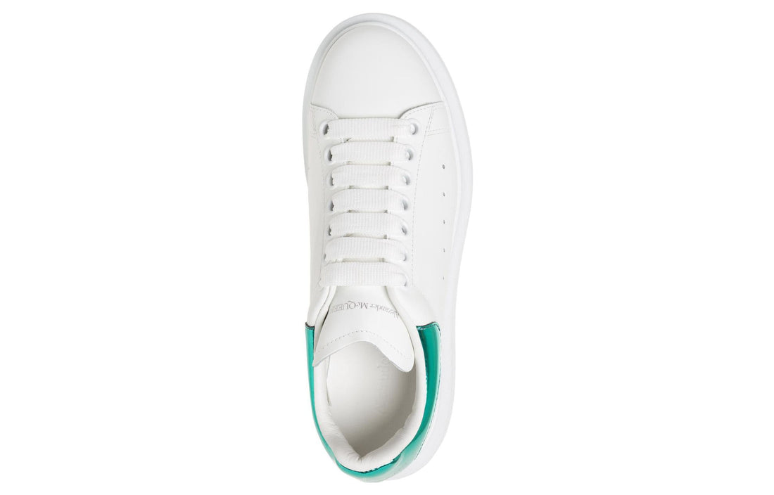 (WMNS) Alexander McQueen Oversized Sneaker 'White Emerald' 676702WICGG9079 #