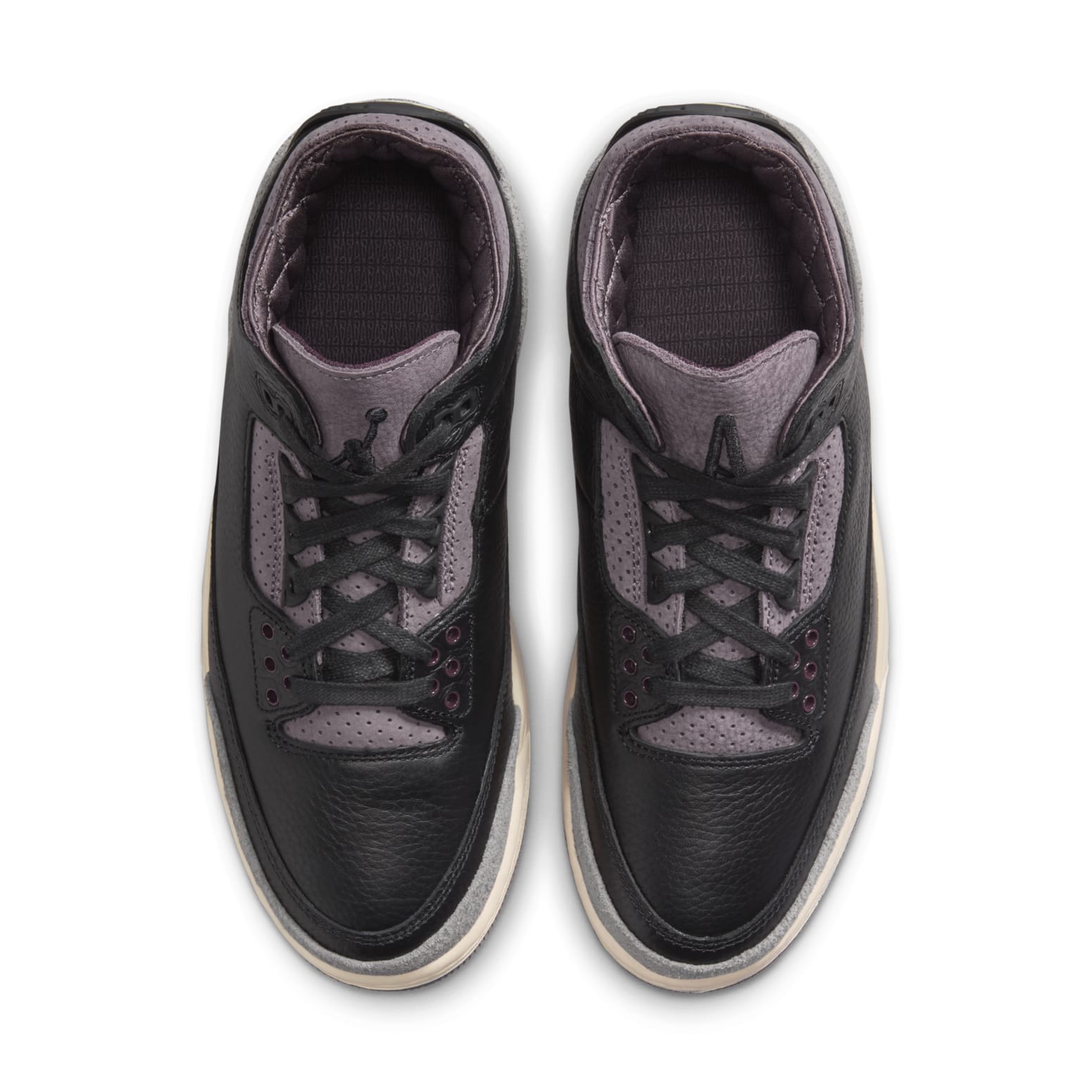 (WMNS) Air Jordan 3 Retro OG SP x A Ma Maniere 'Black Violet Ore' FZ4811-001 #