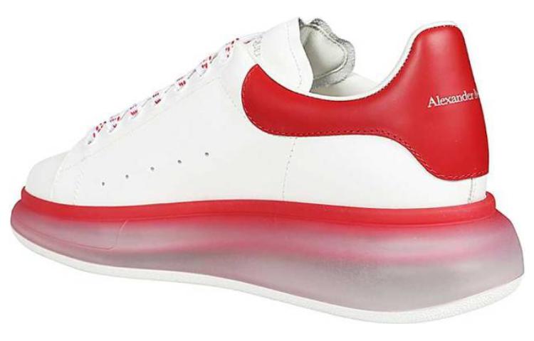 Alexander McQueen Oversized Larry Sneakers 'White Red' 757709WIE879716 #