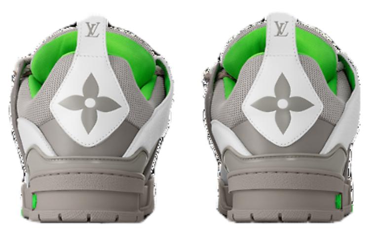 (WMNS) LOUIS VUITTON Skate Sneakers 'Grey Green' 1ABZ4P #