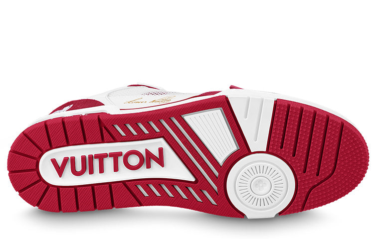 LOUIS VUITTON LV Trainer 'White Red' 1ABLXH #