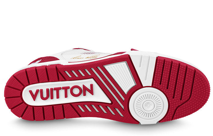 LOUIS VUITTON LV Trainer 'White Red' 1ABLXH #