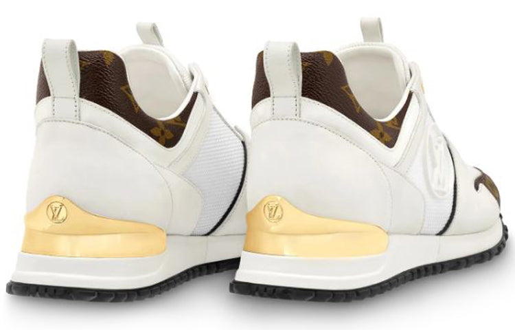 (WMNS) LOUIS VUITTON LV Run Away Calfskin Sports Shoes White 1A4XNH #