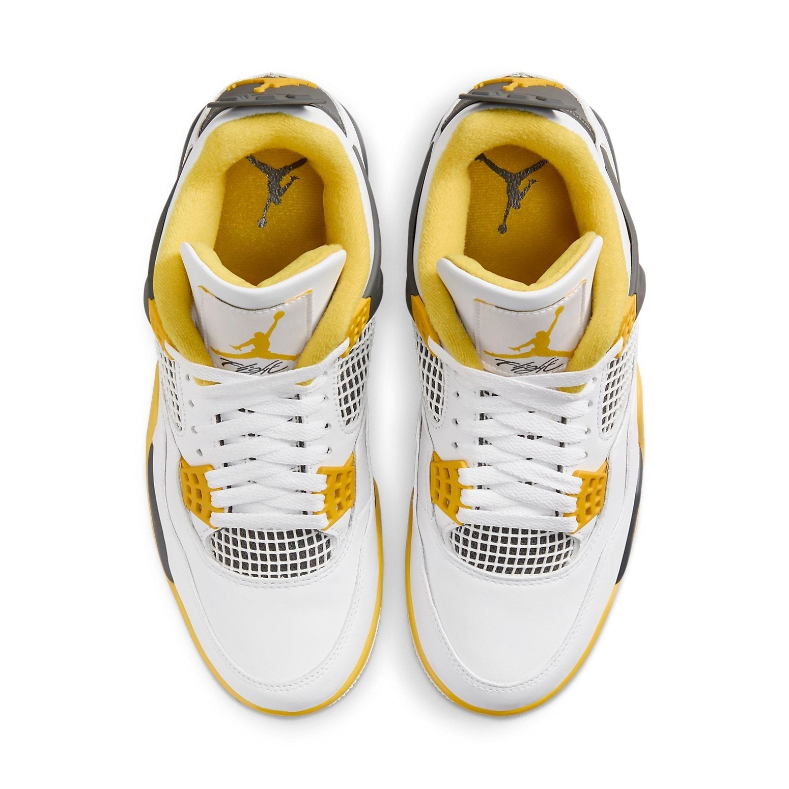 (WMNS) Air Jordan 4 Retro 'Vivid Sulfur' AQ9129-101 #