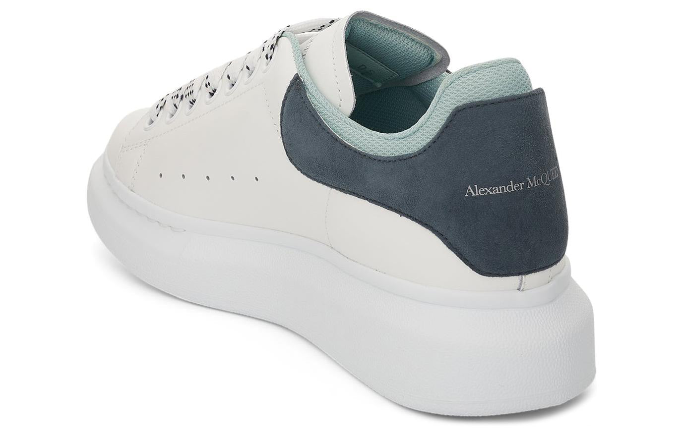 (WMNS) Alexander McQueen Oversized Sneakers 'White Anthracite Mint' 697103WIBNH9890 #