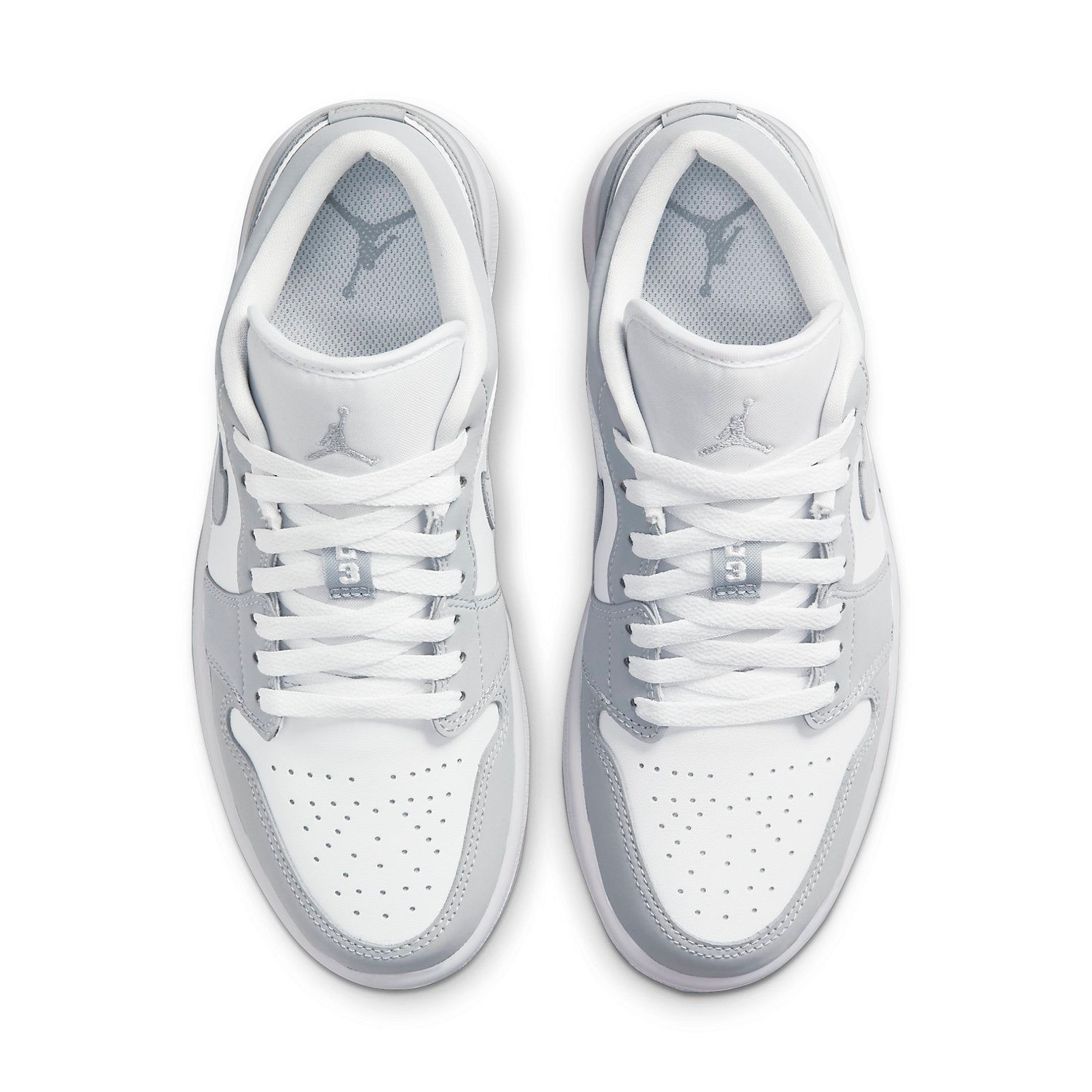 (WMNS) Air Jordan 1 Low 'White Wolf Grey' DC0774-105 #
