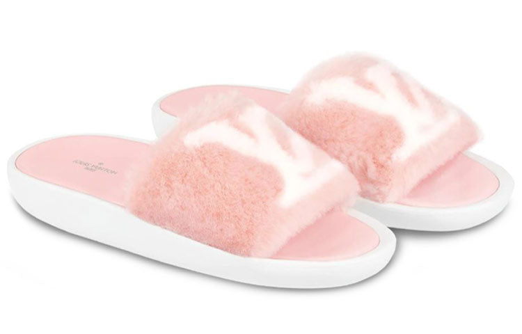 (WMNS) LOUIS VUITTON LV Sunbath Flat Mules 'Rose Claire' 1A4Y4E #