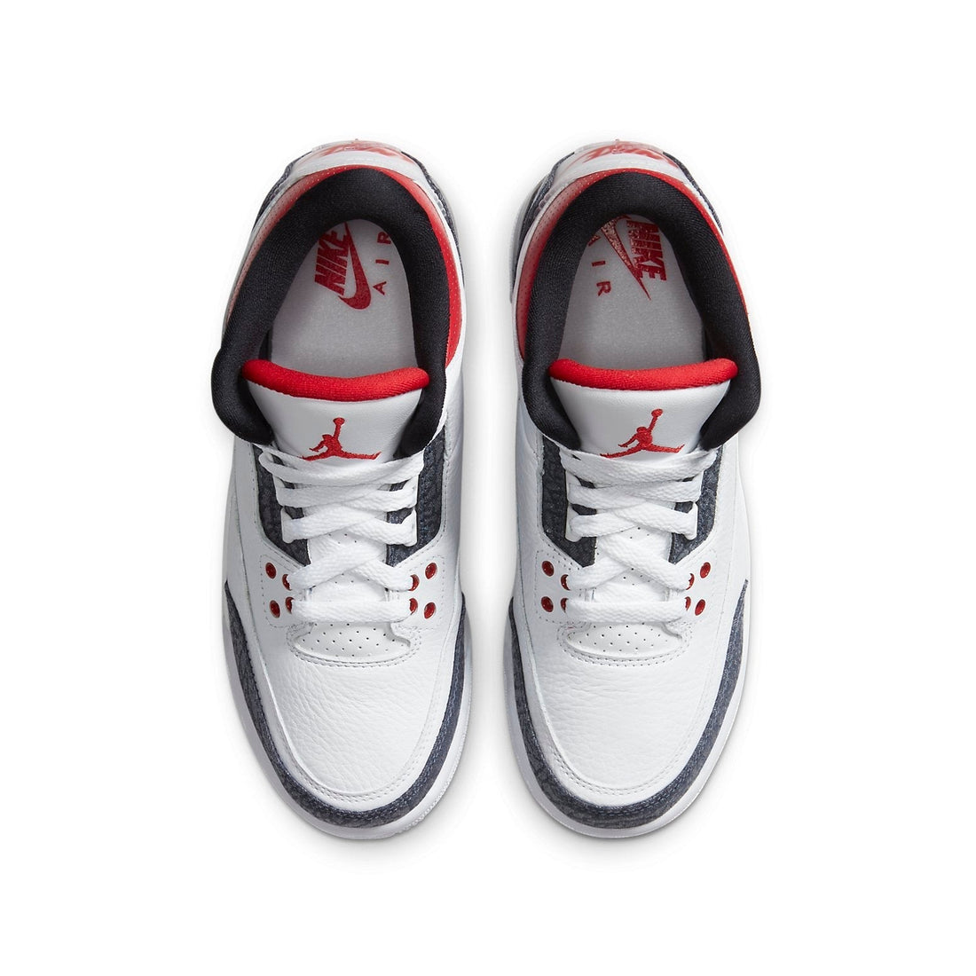 (GS) Air Jordan 3 Retro Denim SE 'Fire Red' CZ6634-100 #