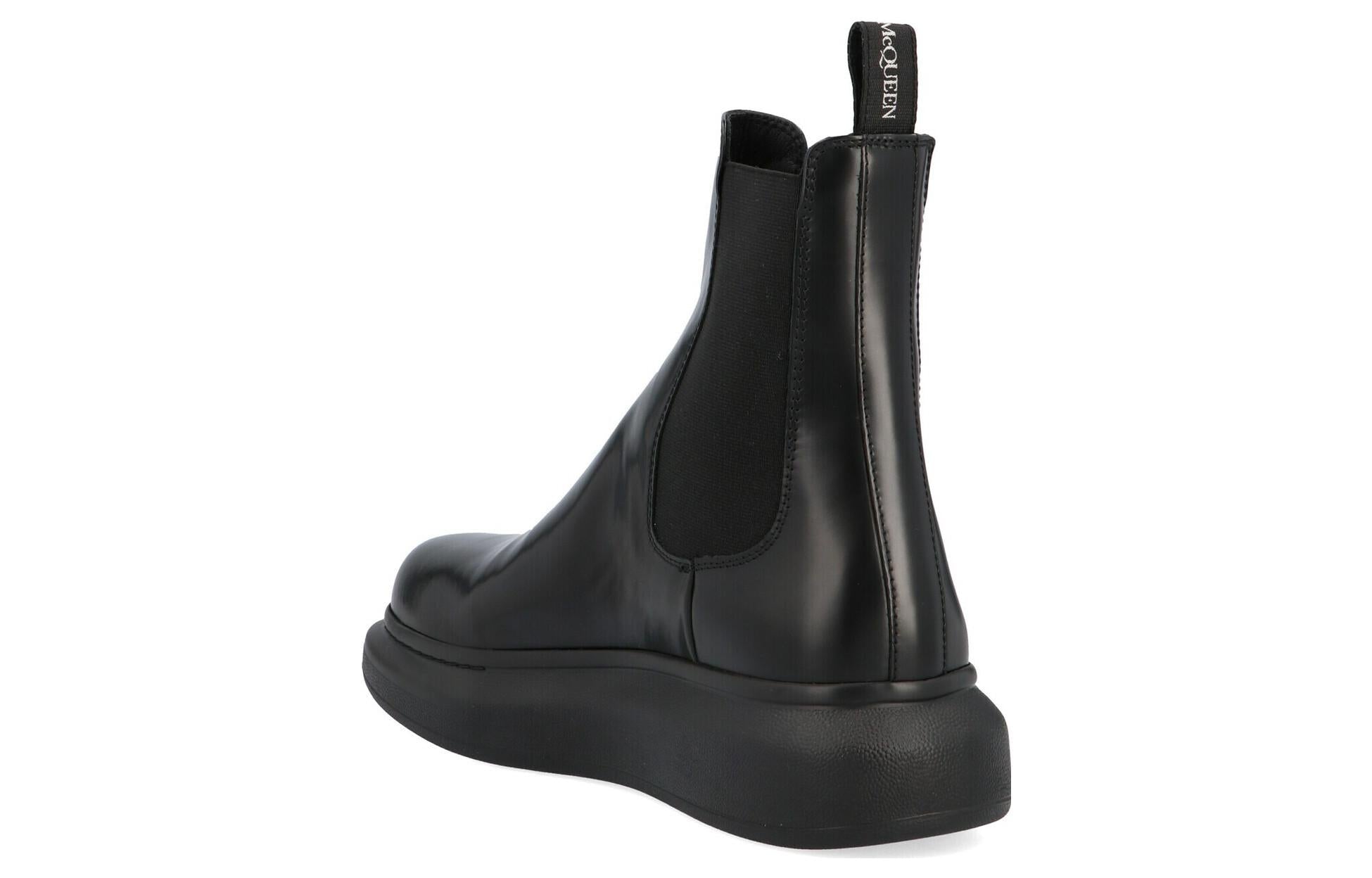 Alexander McQueen Hybrid Chelsea Boot 'Black' 586198WHX521000 #