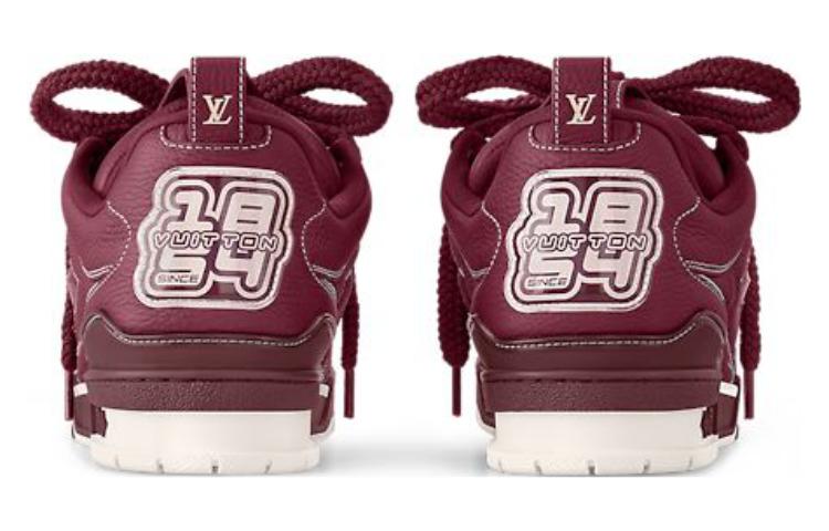 LOUIS VUITTON Skate Sneakers 'Burgundy' 1ABZ6D #