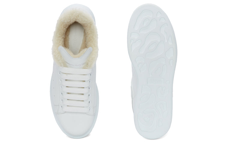 (WMNS) Alexander McQueen Oversized Sneaker 'White' 609650WIAFI9000 #