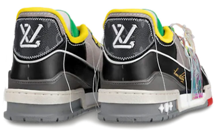 LOUIS VUITTON LV Trainers 'Yellow Multi-color' 1A8QA5  #