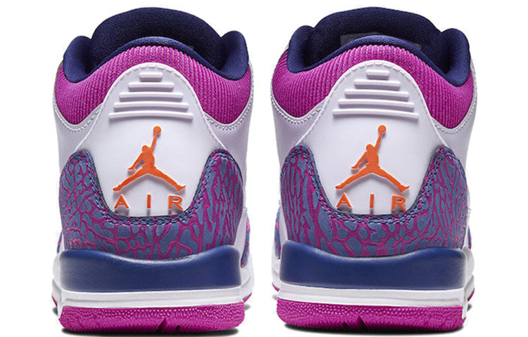 (GS) Air Jordan 3 Retro 'Barely Grape' 441140-500 #