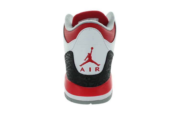 (GS) Air Jordan 3 Retro 'Fire Red' 2007 834014-161 #