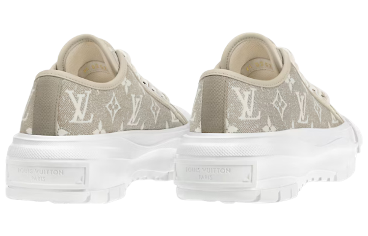 (WMNS) LOUIS VUITTON Squad Sneakers 'Beige Monogram' 1AB1A2 #