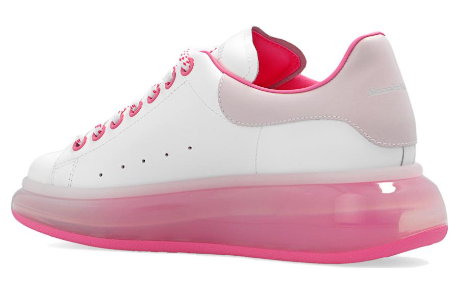 (WMNS) Alexander McQueen Larry Oversized Sneaker 'Clear Sole White Pink' 718255WICYD8884 #
