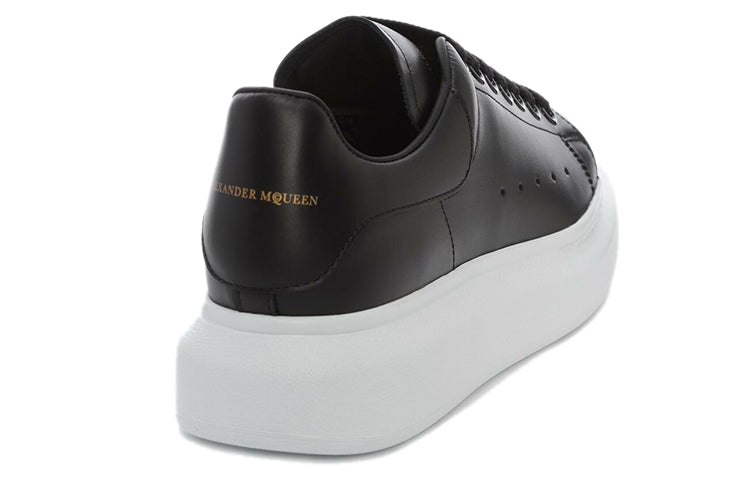 (WMNS) Alexander McQueen Oversized Sneaker 'Black' 462214WHGP01000 #