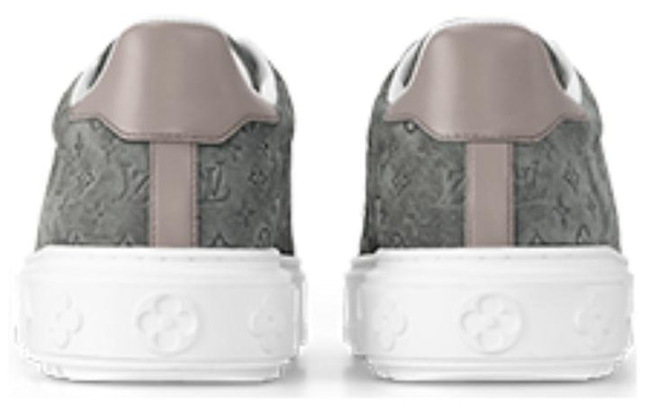 (WMNS) LOUIS VUITTON Time Out Sneakers 'Grey Minimonogram' 1ABR1M #