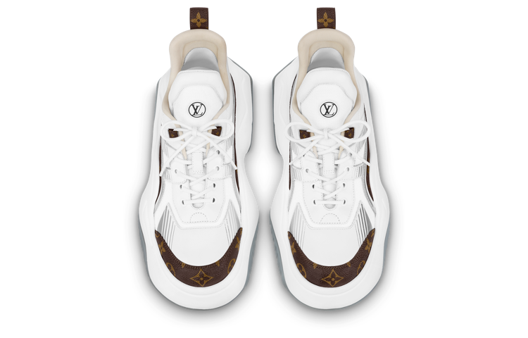LOUIS VUITTON Archlight 2.0 Platform Sneakers 'White Brown Monogram' 1ABIHL #
