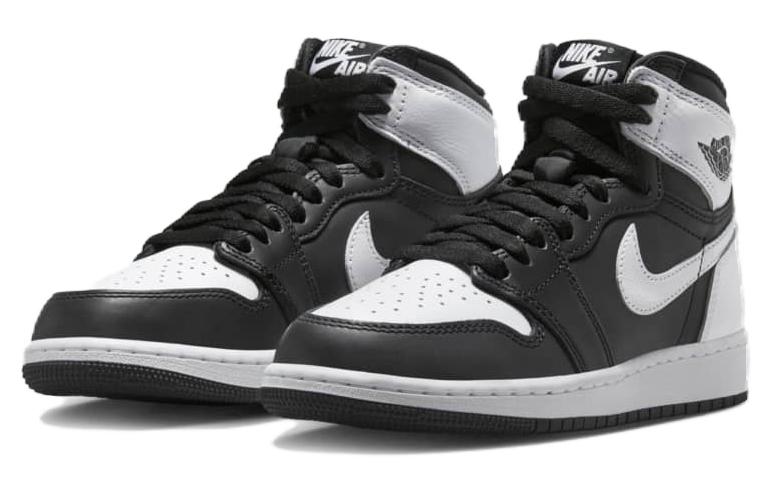 (GS) Air Jordan 1 Retro High OG 'Black White' FD1437-010 #