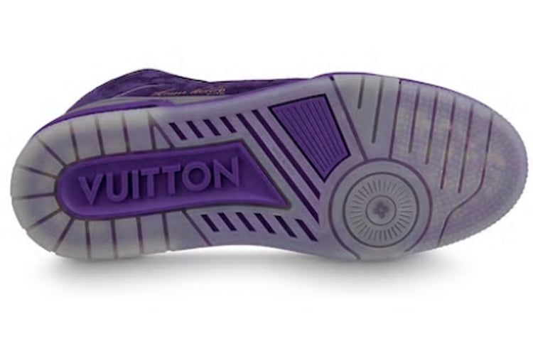 LOUIS VUITTON Trainer Sneakers 'Purple Grey' 1A5DUB #.