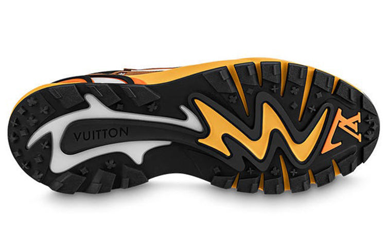 LOUIS VUITTON Runner Tatic Sneakers 'Orange White Brown' 1A9BNT #