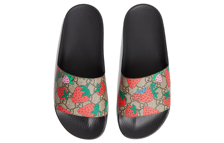(WMNS) Gucci Slide 'Strawberry' 408508-G2200-8919 #