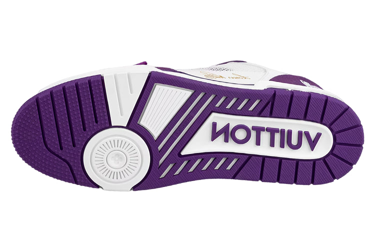 LOUIS VUITTON LV Trainer 'White Violet' 1ABLYL #.