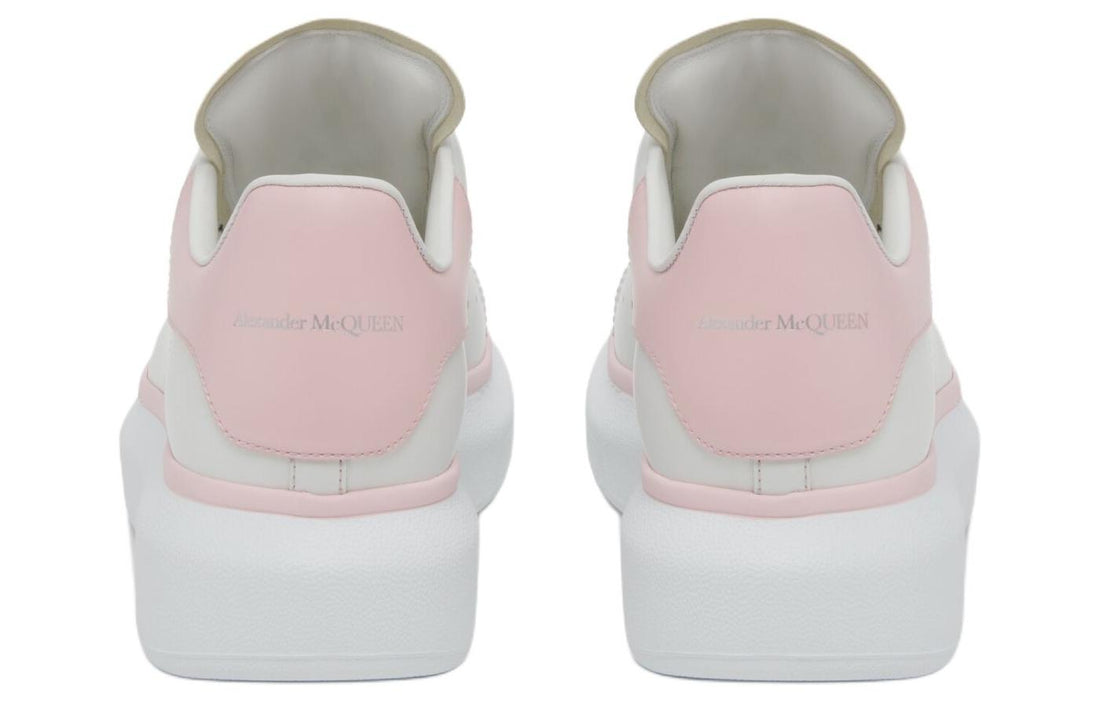 (WMNS) Alexander McQueen Wedge Sole Sneakers 'White and Ice Pink' 718139WIEEP8761 #