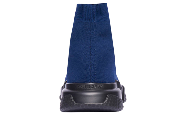 Balenciaga Speed Trainer High 'Dark Navy' 2019 585009W05G04103 #