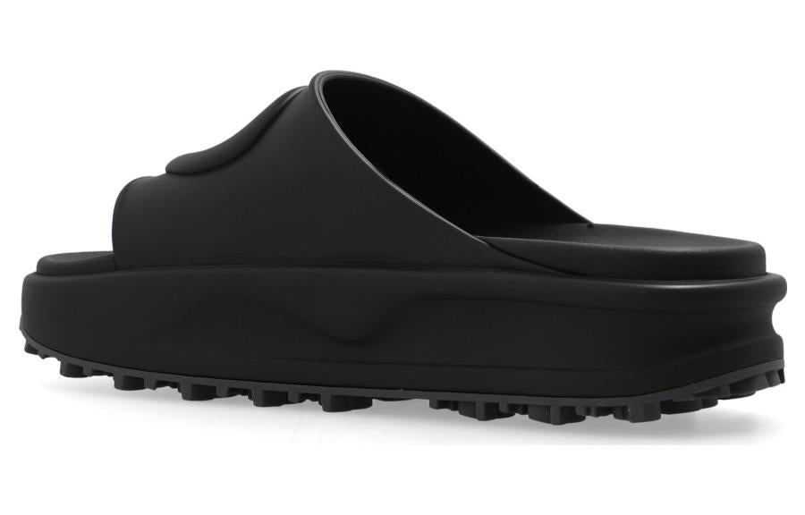 Gucci Interlocking G slide sandal 'Black Rubber' 692380-JF000-1000 #