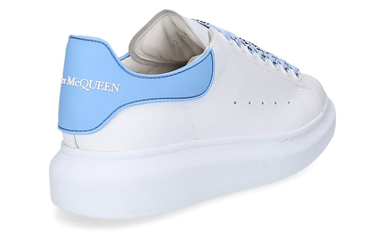 (WMNS) Alexander McQueen Oversized Sneaker 'White Sky Blue' 621056WHXMT9223 #