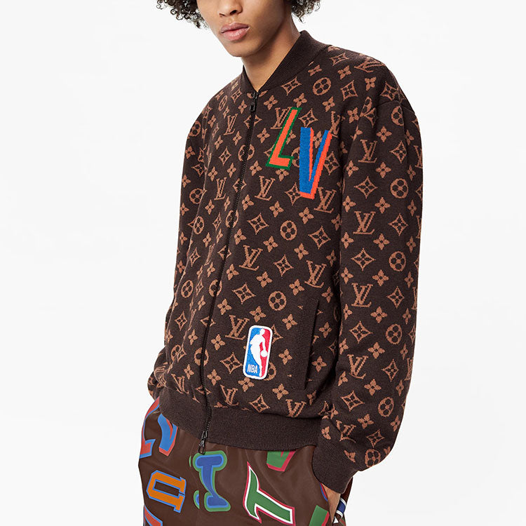 LOUIS VUITTON x NBA FW21 Men's Jacket Brown 1A8WYN #.
