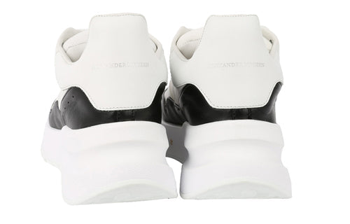 (WMNS) Alexander McQueen Oversized Runner in Nappa Calf Leather 'White Black' 533710WHT999034 #