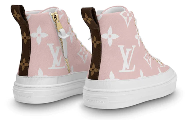 (WMNS) LOUIS VUITTON LV Stellar Sneaker Boot 'Pink Blue' 1A5U0B #