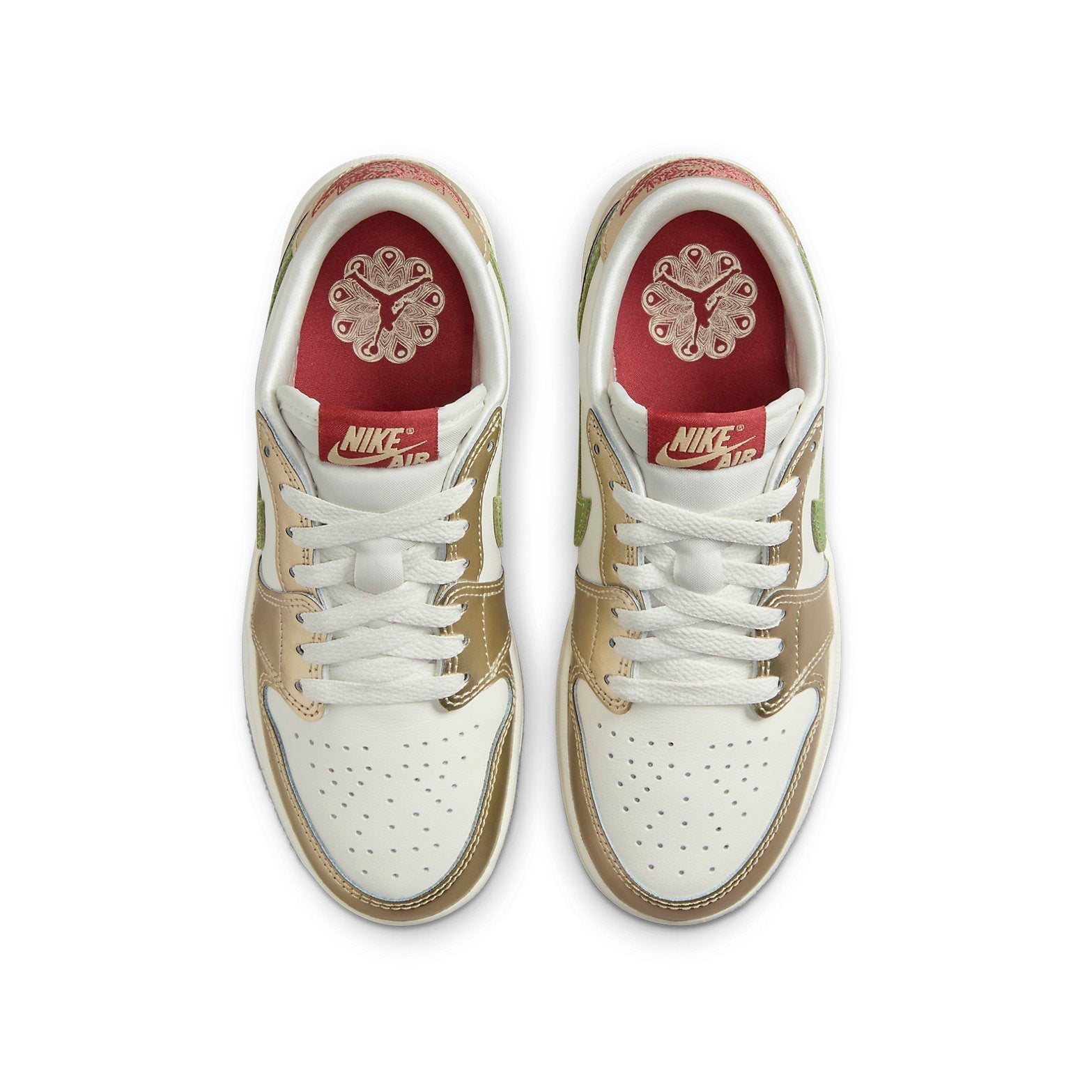 (GS) Air Jordan 1 Retro Low OG 'Chinese New Year - Year of the Dragon' FQ6593-100 #