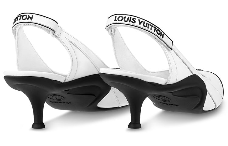 (WMNS) LOUIS VUITTON Archlight 55mm Slingback Pumps 'White' 1ABOQS #