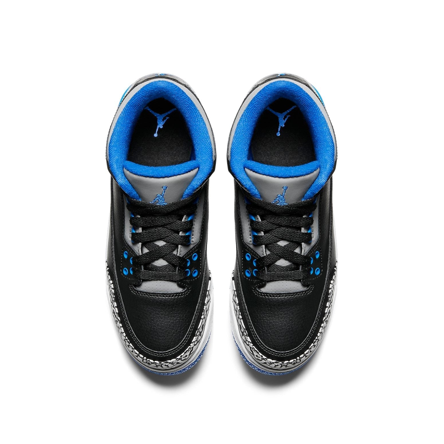 (GS) Air Jordan 3 Retro 'Sport Blue' 398614-007 #