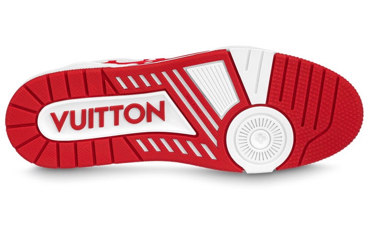 LOUIS VUITTON x YAYOI KUSAMA Sneaker 'White Red' 1AB8J1 #.