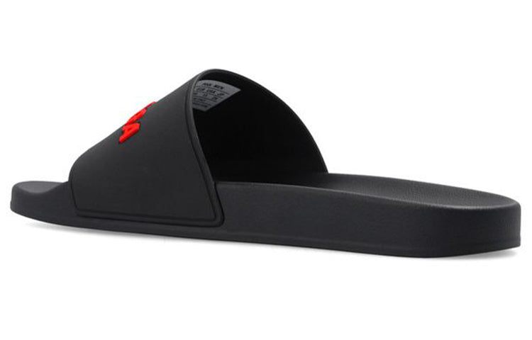 Balenciaga Pool Slides 'Black Red' 565826W1S801064 #