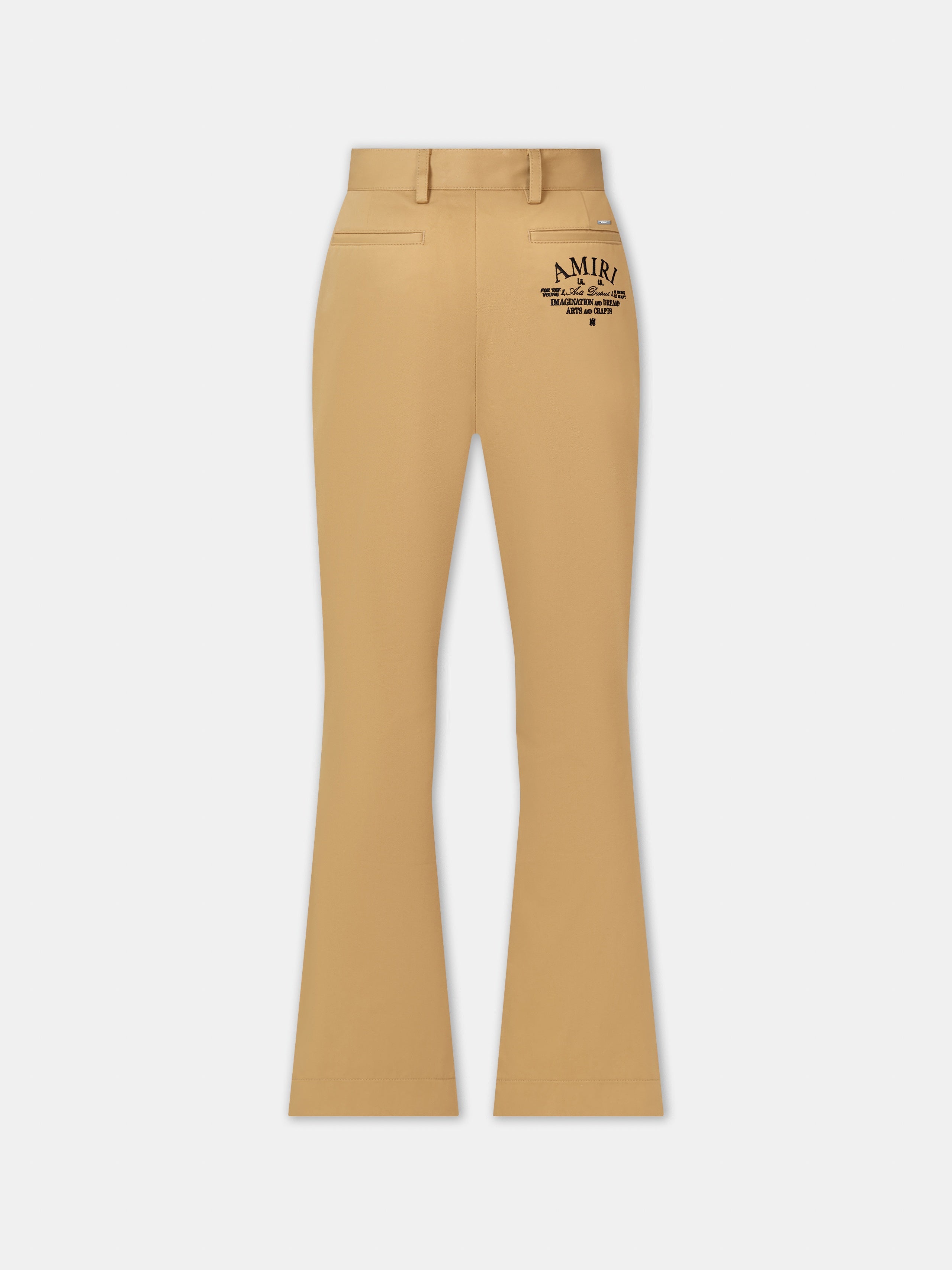 CHINO KICK FLARE - SEPIA TINT