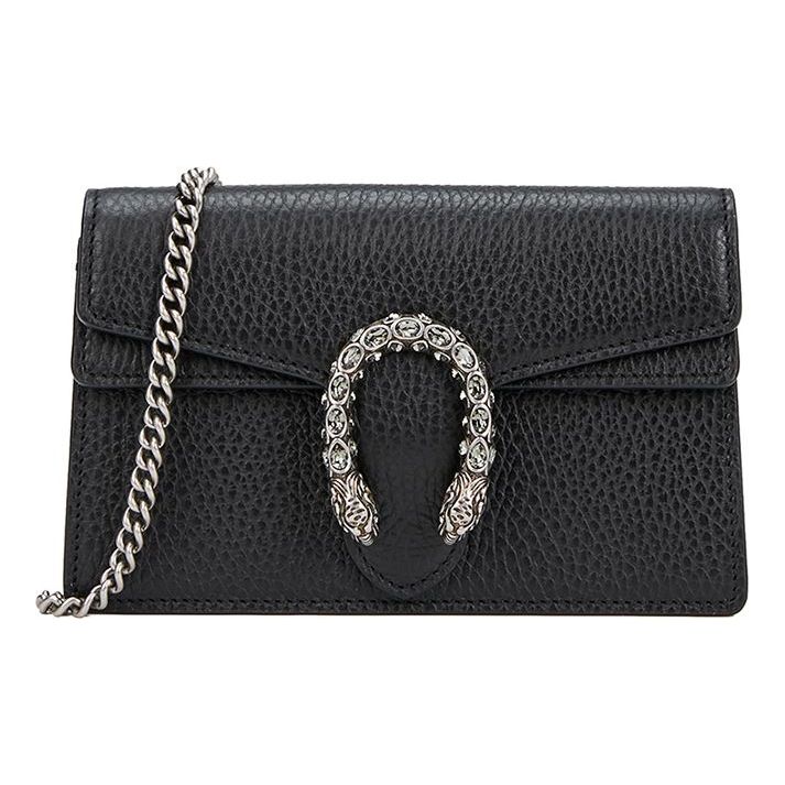 (WMNS) Gucci Dionysus Mini-Sized Single-Shoulder Bag Black 476432-CAOGN-8176 #.