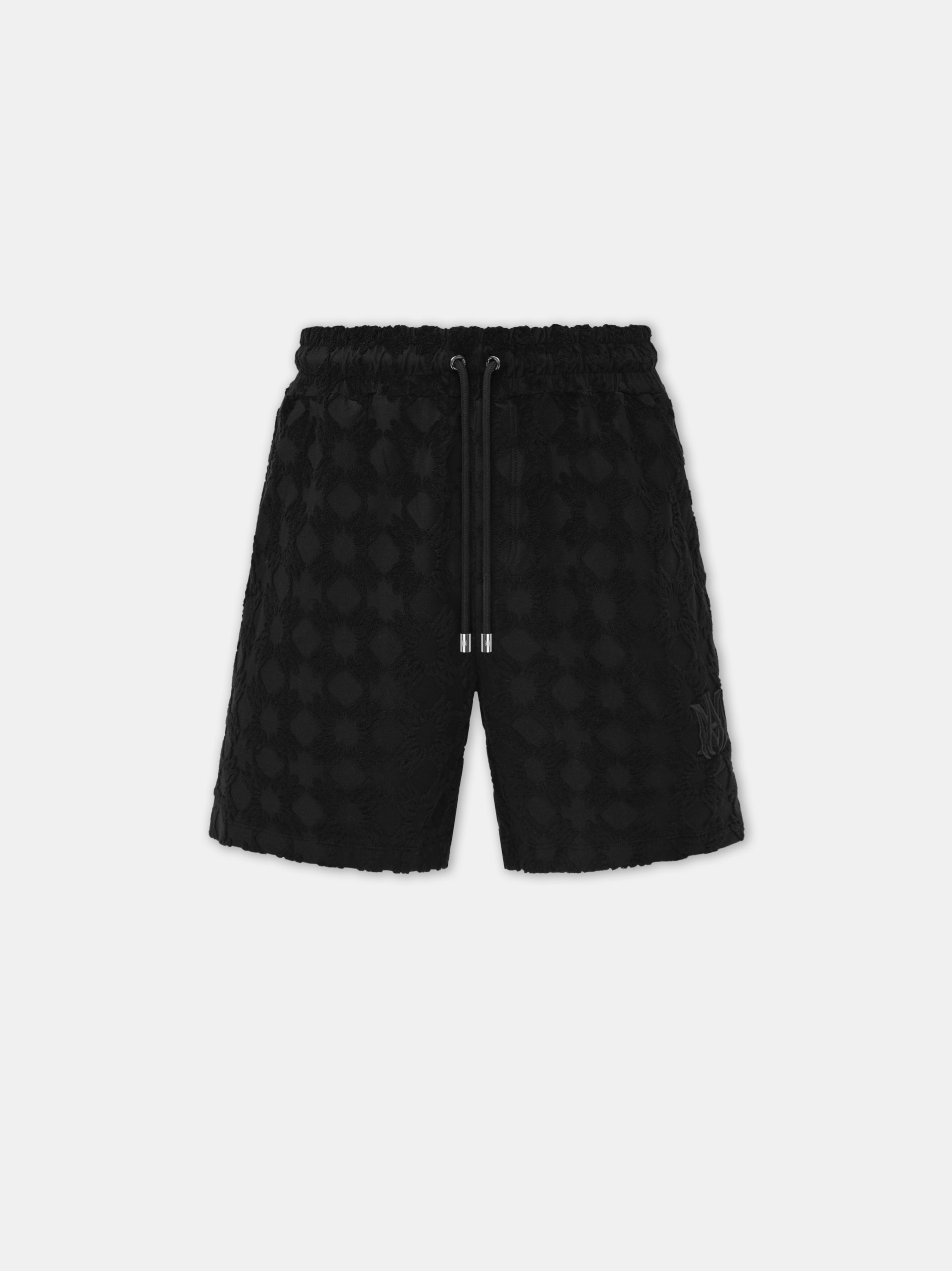 MA QUAD TOWELING SHORT - Black