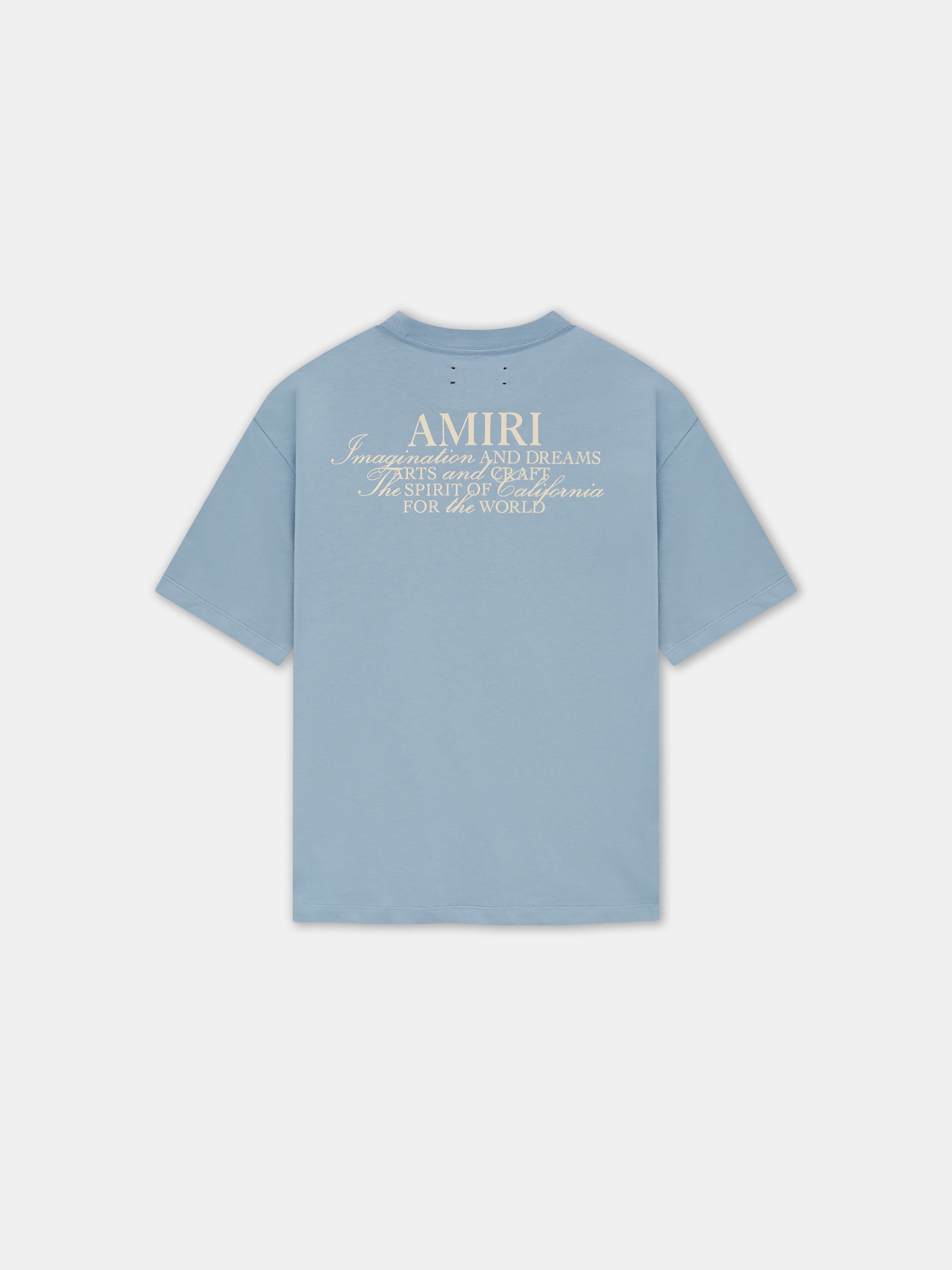 AMIRI SPIRIT TEE - Ashley Blue