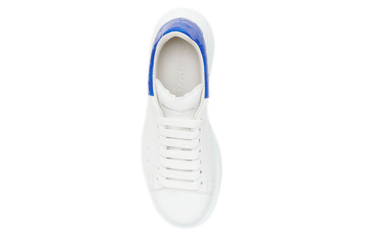 (WMNS) Alexander McQueen Oversized Sneaker 'White Ultramarine' 553770WIAF89407 #