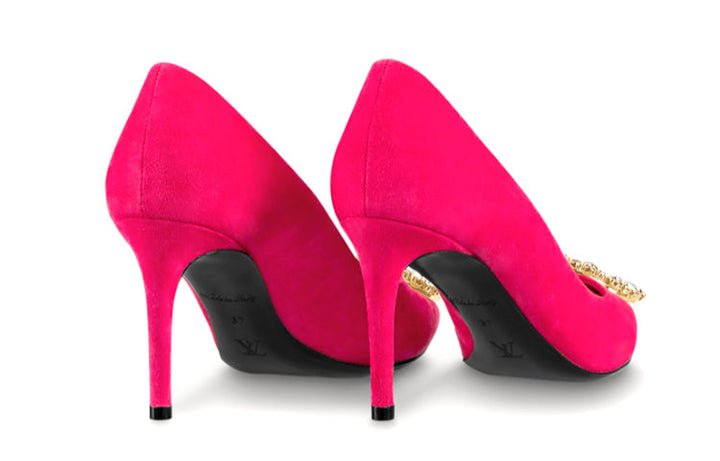 (WMNS) LOUIS VUITTON Madeleine Pumps 'Pink' 1A51YX #
