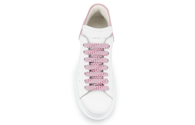 (WMNS) Alexander McQueen Oversized Sneaker 'White Pink' 621056WHXMT9377 #
