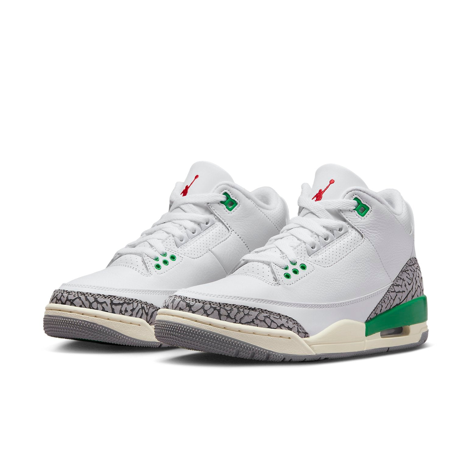 (WMNS) Air Jordan 3 Retro 'Lucky Green' CK9246-136 #