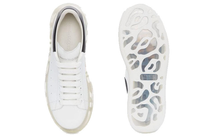 Alexander McQueen Oversized Transparent Sole Sneaker 'White' 604232WHX989061 #