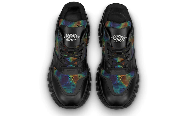 LOUIS VUITTON 2054 Trail Sneakers 'Black Iridescent' 1A7QQZ #